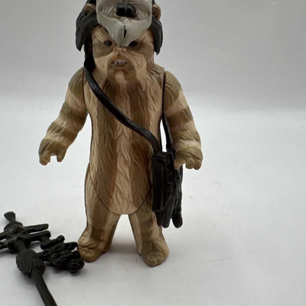 Original 1983 Star Wars Logray the Ewok Shaman  Complete Gen 1 Action Figure - Picture 3 of 9